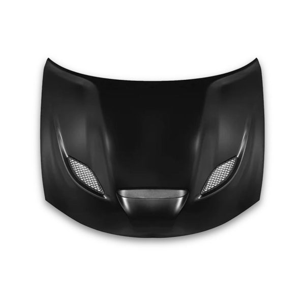2015-2023 Dodge Charger / SRT Hellcat Style Aluminum Hood - Image 2