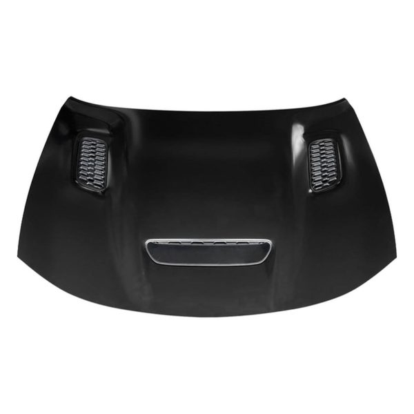 2015-2023 Dodge Charger / SRT Redeye Style Aluminum Hood - Image 2